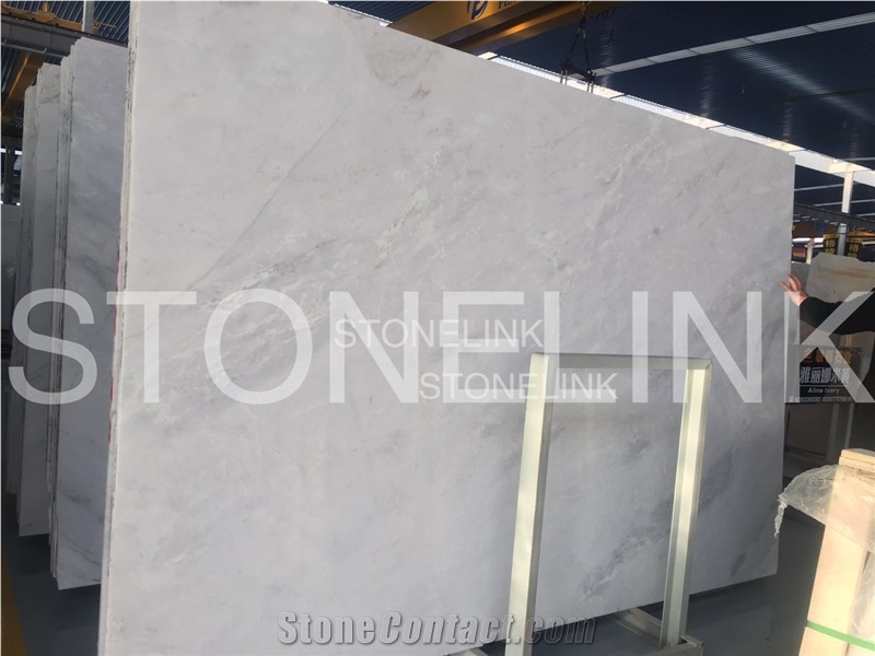 China Carrara White Marble Slabs, Big Size Good for Countertops, Vein Matching, Bianco Vena