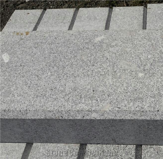 G341 Light Grey Granite Flamed Surface Curbstone Cheap Price