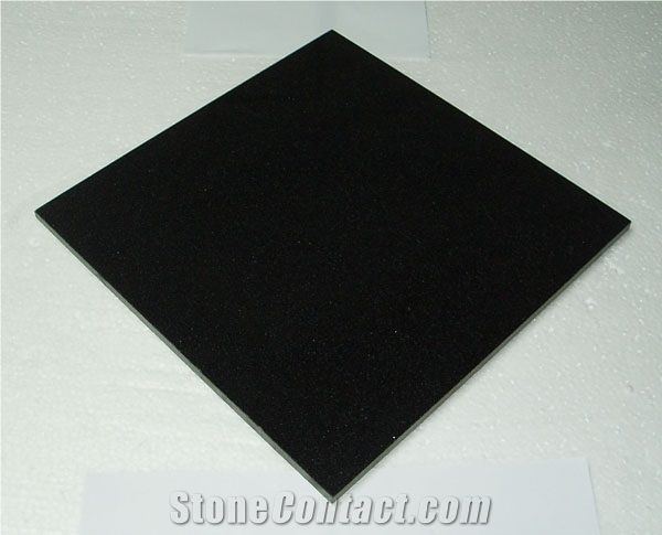 Shanxi Absolutely Black Granite Thin Tiles