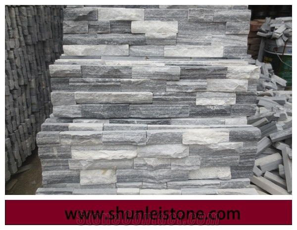 China Slate Cultured Stone, Wall Cladding, Stacked Stone Veneer,Stacked Stone Exterior Wall Panel