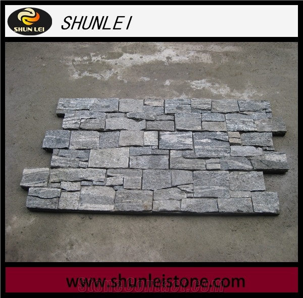 Culture Stone/Wall Cladding/Slate Stone, Yellow Slate Wall Cladding