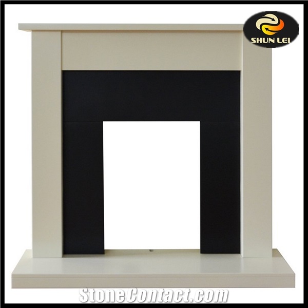 Indoor Natural Marble Stone Fireplace,Wood Burning Stone Fireplace, Firepalce Surroundings