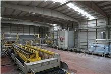 Safir Resin Line Slabs Restoring Plants for Marble and Granite