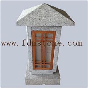 Cheap Grey Stone Outdoor Japanese Lanterns for Sale