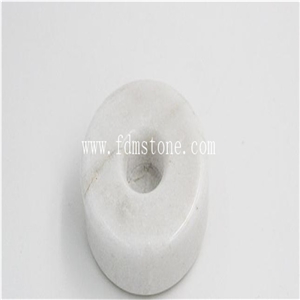 Newest Stone Gifts Carrara Marble Candle Jars/Factory Direct Sale Marble Candle Holders/Candle Jars from Factory