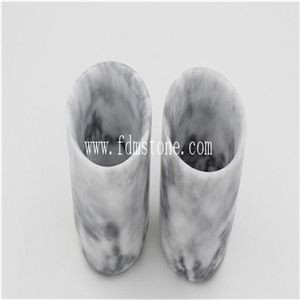 Newest Stone Gifts Carrara Marble Candle Jars/Factory Direct Sale Marble Candle Holders/Candle Jars from Factory
