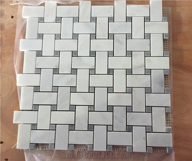Hot Sales Bianco Carrara C Marble Hexagon Mosaic C Quality Available Now