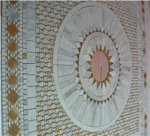 Marble Mosaic Stone Inlay Pattern