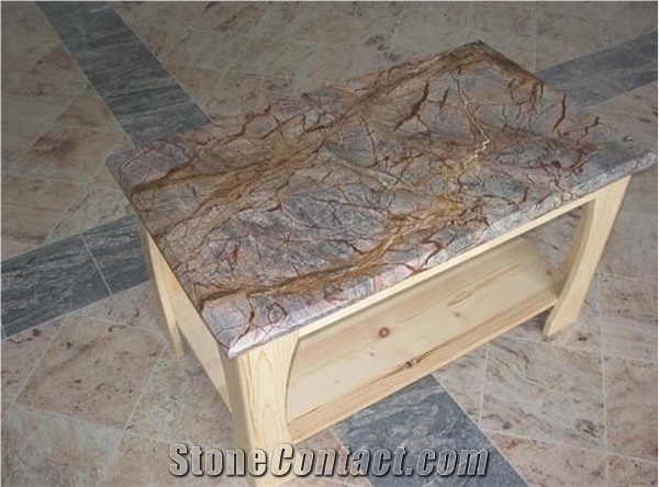 Brown Reception Counter,Marble Solid Surface Table Tops,Work Tops