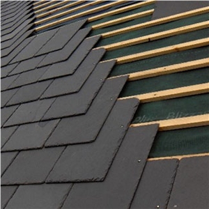 China Black Slate Roof Tiles,Natural Slate Roofing, Black Slate Roof ...