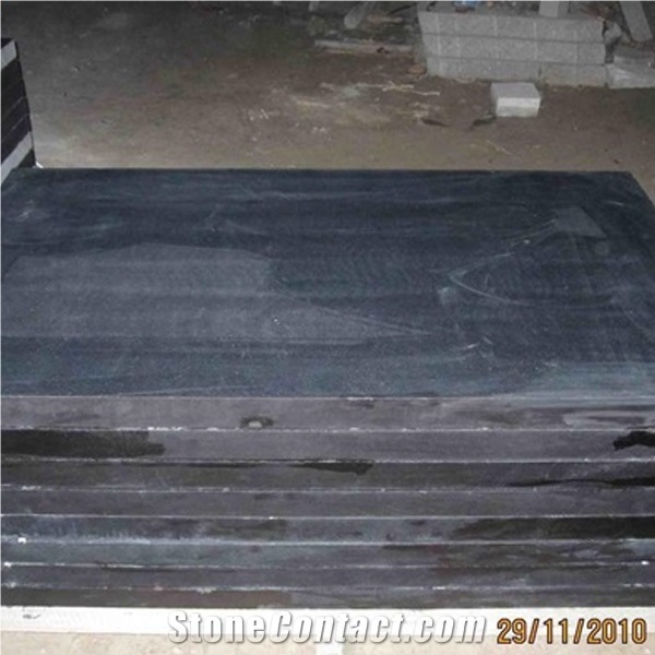 G370 Granite Slabs & Tiles/G370 Rushan Black Granite, Shandong Black Granite Slab, Tile