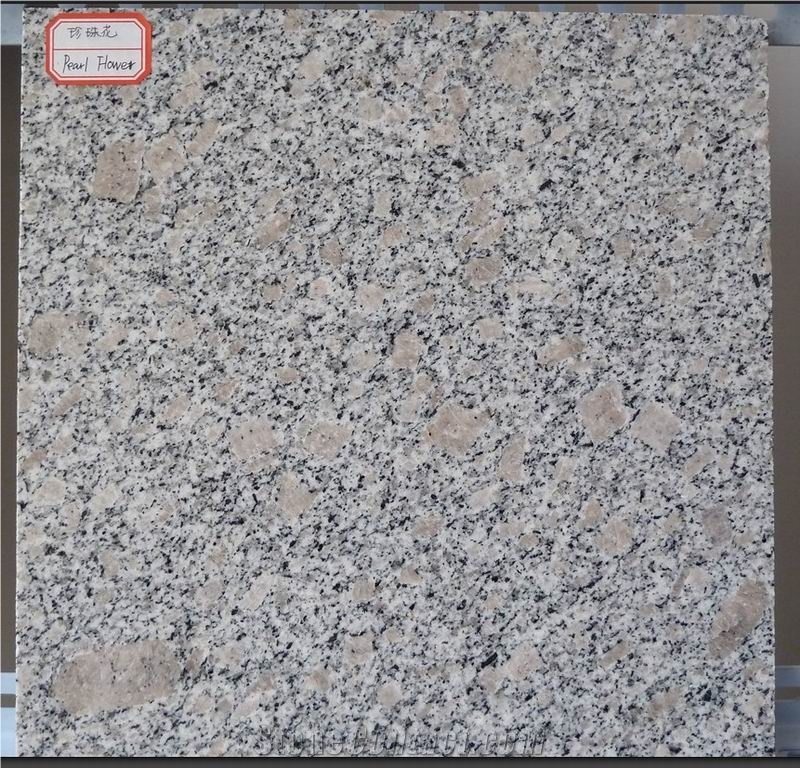 G383 Granite Wall Tiles&Covering,White Granite Slabs,Pearl Flower Granite Tiles