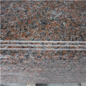 G562 Maple Red Granite Stairs/Maple Leaf Red Granite Stair/Maple Leaves Granite Stair Riser&Stair Treads/Mapple Red Granite Steps &Staircase