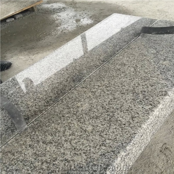 G602 Grey Granite Stair & Riser/Cheap China Sesame Grey Natural Stone G602 Granite Polished Step&Stair,Tread,Riser