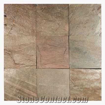 Rusty Slate Floor Tiles ,Yellow Slate Wall Covering,Slate Wall&Floor Tiles