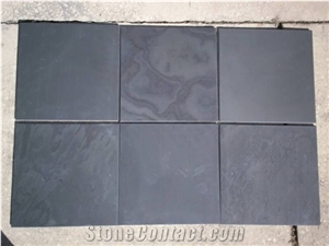 Slate Stone Slab,Black Floor &Wall Tiles