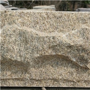 Tiger Skin Yellow Granite Mushroom Stone Wall Cladding/Granite Wall Tiles/Mushroom Stone China Tiger Skin Yellow Nature Split Surface/Buliding Stone for Wall Cladding