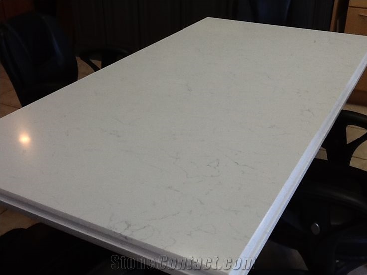 White Quartz Stone Table Tops,White Tabletops,Reception Counter