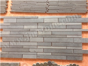 Chinese Grey Basalt Mosaic/Natural Stone Mosaic/Honed/Hainan Grey Basalt Mosaic/Mosaic