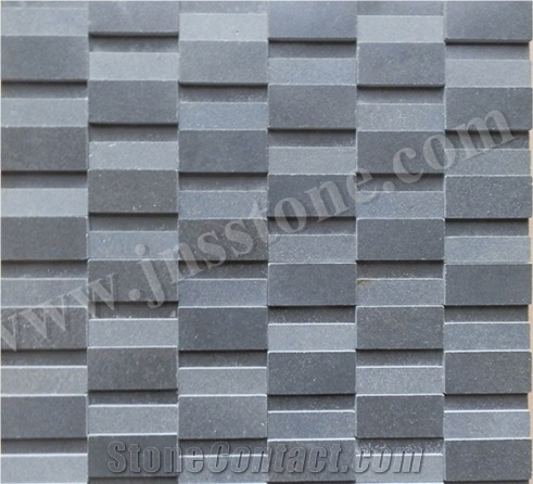 Hainan Grey Basalt Mosaic/Honed/Mosaic/Natural Stone Mosaic/Chinese Grey Basalt Mosaic