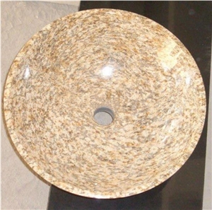 China Origin Tiger Skin Yellow Polished Granite Slab, G717 Granite for Countertop and Worktop, G691 Yellow Granite Steps & Pattern