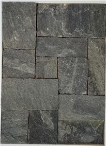 Grey Quartzite Loose Stone ,Grey Strips Stone with Corner Pieces, Grey Field Stone for Wall Decoration Out Side,Grey Castle Stone for Exposed