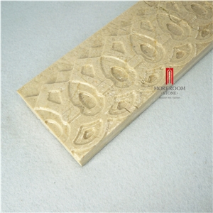 3d Composite Cappucino Marble Decors Border Design