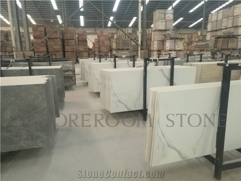 800x1800 Thin Tile Marble Look Porcelain Wall Tile