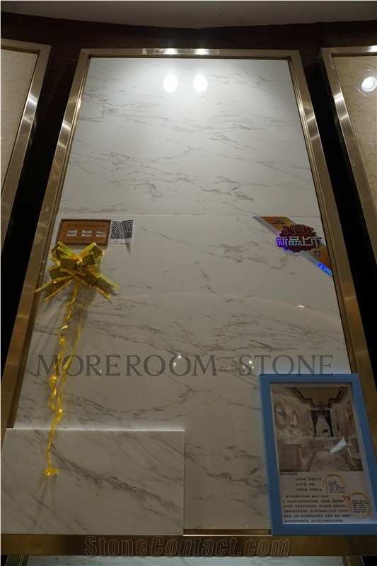 China Supplier Foshan Glazed Beige Egypt Travertine Look Like Porcelain Floor Tile