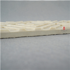 Crema Marfil Marble Carving Skirting for Sale