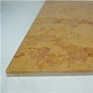 Golden Rose Marble Flooring Tile,Gold Color Marble Stone, Interior Design Golden Marble Tile for Hall