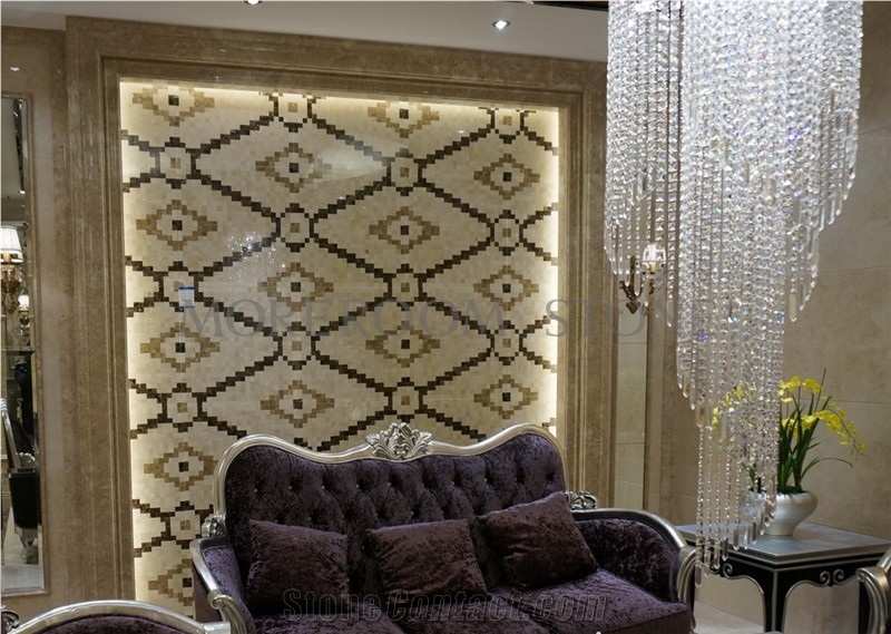 Marble Mosaic Design Background Wall Tiles