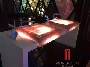 Pink Color Lowes Semiprecious Bathroom Sink Countertop