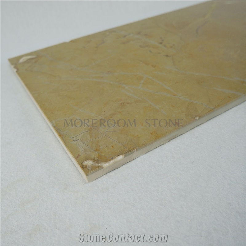 Spain Gold Marble Laminated Panel,Amarillo Gold,Spanish Gold,Amarillo Oro Marble