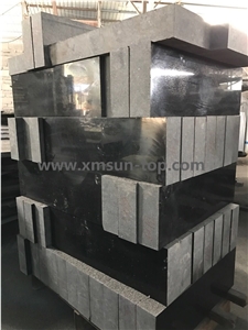 Absolute Black Basalt Kerbstones/China Basalt Curbstone /Fujian Black Kerb Stone/Diamond Black Kerbs/Puma Black Road Stone /Black Pearl Side Stone