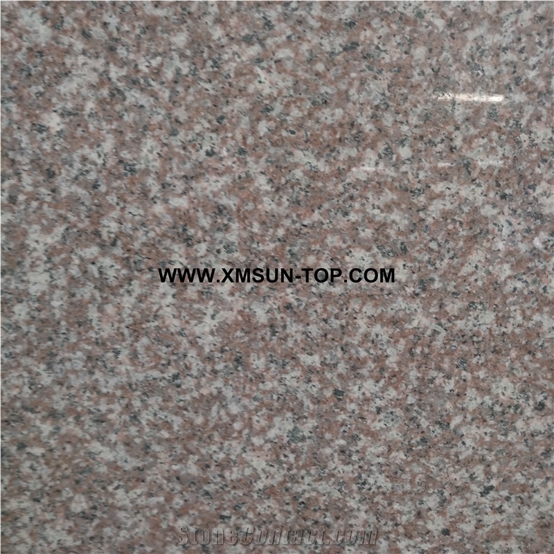 Polished G664 Small Slab&Strip&Customized/Majestic Mauve Granite for Floor Covering/Luna Pearl Granite for Wall Cladding&Wall Covering/Tea Brown Granite Panel/China Ruby Red Slab/A Grade