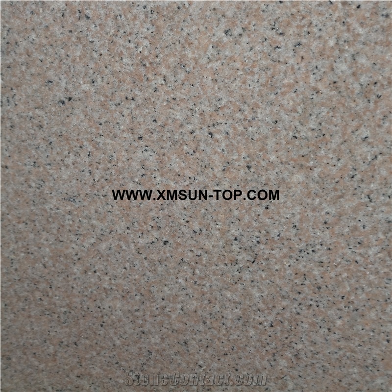 Polished G681 Small Slab&Strip&Customized/Shrimp Pink Granite for Floor Covering/Sunset Red Granite for Wall Cladding&Wall Covering/Wild Rose Granite Panel/Rosa Pesco Granite Slab/A Grade