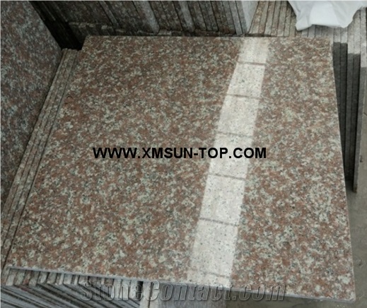 Polished G687 Granite Tile&Cut to Size&Square Paver /Peach Blossom Red Granite Panel/Gutian Peach Flower Red Granite Floor Tile/Peach Purse Granite Wall Tile/Taohua Red Granite/Peach Red Granite