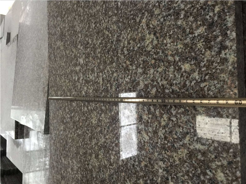 Cheap High Quality G664 Polished Granite/Luo Yuan Red Granite/ Brainbrook Brown Granite/Black Spots Brown Granite/China Pink Tiles & Slabs for Floor and Wall Covering, Winggreen Stone