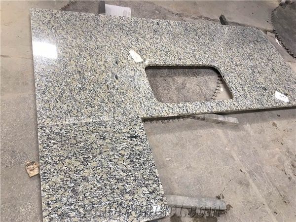 Sesame Gold Granite Kitchen Top Chinese Granite Countertop