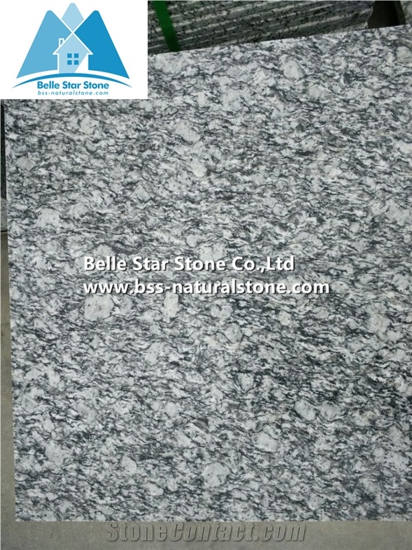 Guangdong Silver Grey Granite Tiles,Sea Wave Flower Granite,Wave Flower Granite Slabs,Sea Wave Flower Granite Floor Tiles,Granite Wall Tiles,Granite Slabs