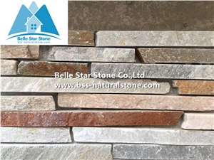 Oyster Quartzite Stone Cladding,Cemented Desert Gold Quartzite Stone Veneer,Oyster Mini Stacked Stone,Golden Honey Quartzite Stone Wall Z Clad Panel,Porches Silver Sunset Ledger Panels