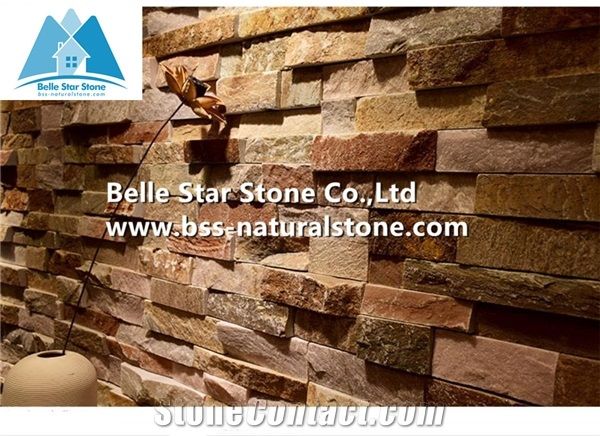 Oyster Quartzite Wall Cladding Gold Rush Culture Stone Natural Ledger Stone White Gold Stacked Stone Veneer Quartzite Z Stone Cladding Exterior Wall Tiles From China Stonecontact Com