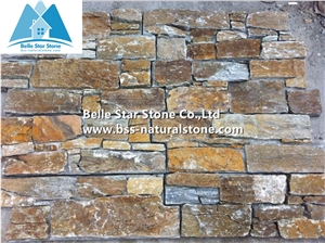 Rustic Quartzite Ledgestone,Natural Z Clad Stone Cladding,Quartzite Exterior Stone Veneer,Quartzite Culture Stone,Stacked Stone,Quartzite Stone Panels,Copper Rust Quartzite Ledger Panels