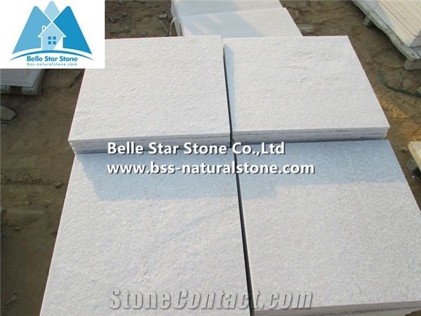 Snow White Quartzite Tiles Natural Stone Pavers Super White Wall