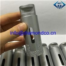Long Working Length Vacuum Brazed Diamond Drill Bit/Core Drill