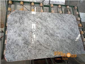 China White Marble Tiles & Slabs/China Sonw Fox Marble Tiles & Slabs/Alps Marble Tiles & Slabs/Zhechuan White Jade Marble Tiles & Slabs