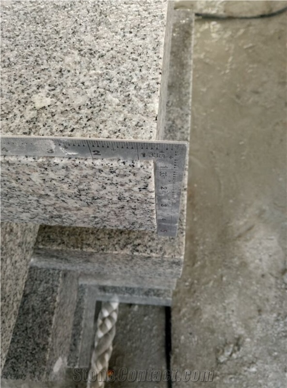 G603 Grey Granite Kerbstone,China Sardinia,Crystal Grey,G 603,Gamma Biancosilver Grey Granite,Sesame White Granite,Crystal Grey Granite,Light Grey Granite Curbstone,Curbs