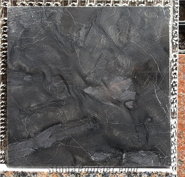 Riuttalampi Quarzbiotite Black Tiles & Slabs