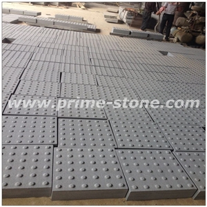 G654 Flamed Blind Stone, G654 Tactile Paver, Blind Road Paver, Blind Paving Stone, Paving, Tactile, Blind Stone, Sidewalk Stone, Paving Stone, Cube Stone, Blind Stone Pavers, Exterior Stone